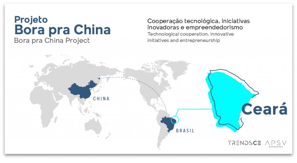 projeto bora para china