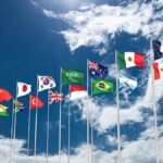 bandeiras dos países membros do g20