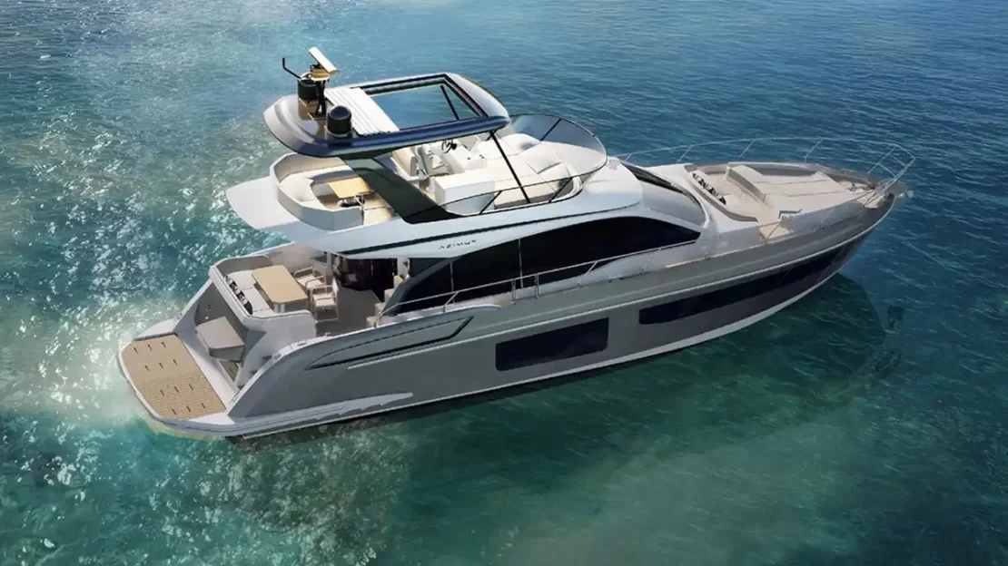 azimut fly 56 iate mercado de luxo