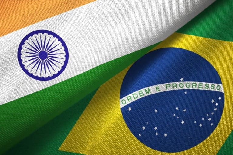brasil e índia