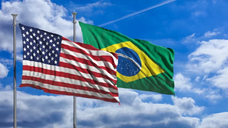 brasil e taxa global dos eua