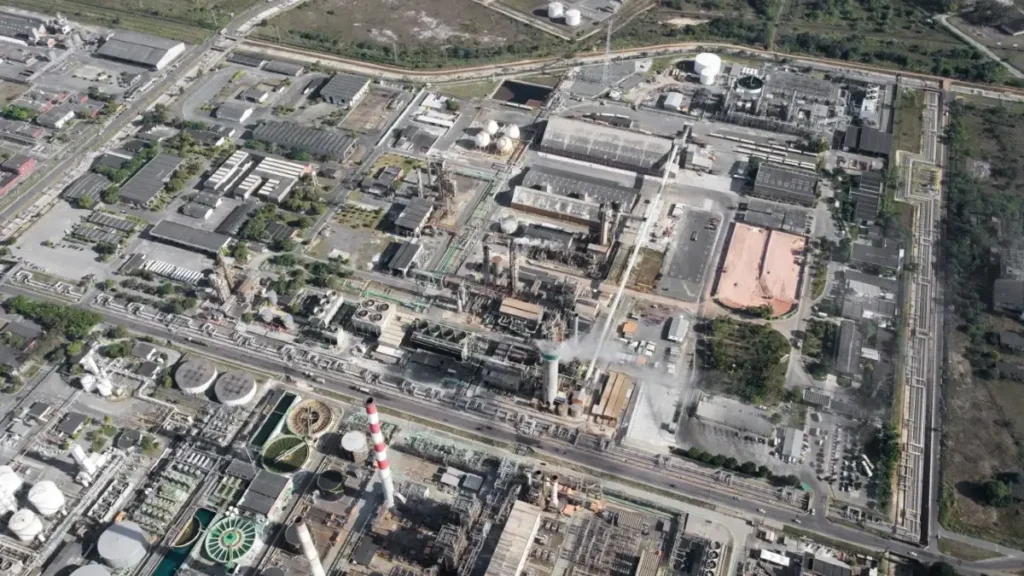 fábrica de fertilizantes nitrogenados de Camaçari, na Bahia