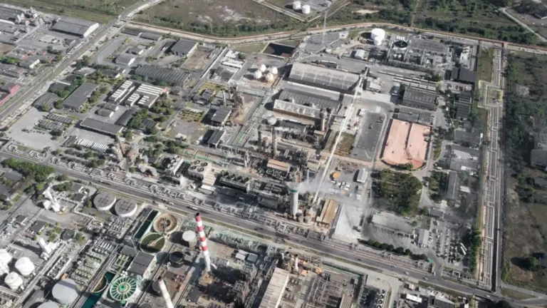 fábrica de fertilizantes nitrogenados de Camaçari, na Bahia