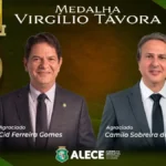 Medalha Virgílio Távora reconhece trajetória de Cid Gomes e Camilo Santana