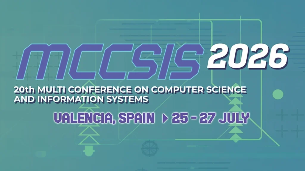 caucaia 20th Multi Conference on Computer Science and Information Systems (MCCSIS 2026