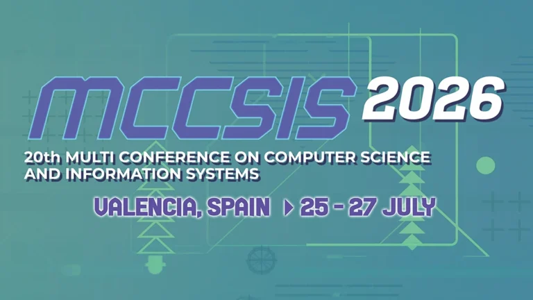 caucaia 20th Multi Conference on Computer Science and Information Systems (MCCSIS 2026