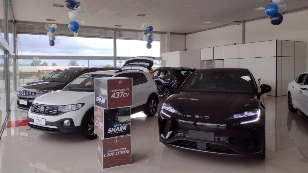 mobilidade elétrica byd