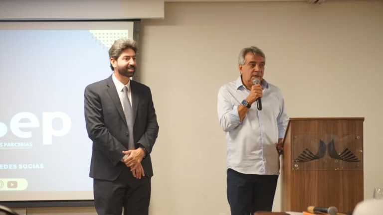 Presidente do SINDESP-CE, Carlos Gualter de Lucena, e o advogado Felipe Augusto Villarinho analisam os impactos do novo Estatuto da Segurança Privada.