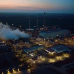 carvão de coco e Diamante Geração de Energia