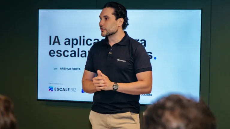 Arthur Frota, fundador da TALLOS e CEO da ESCALE Biz