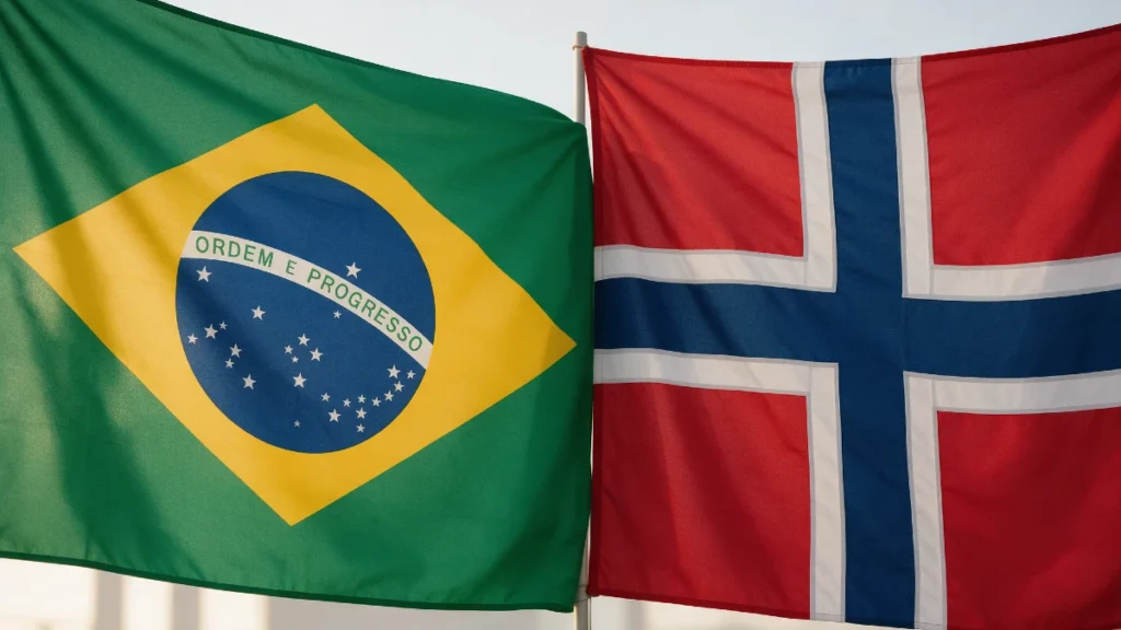 brasil e noruega
